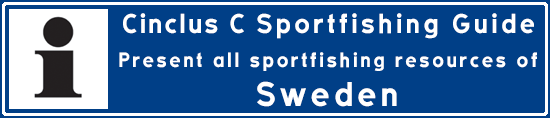 Cinclus C Sportfiskeguide, All fishing resources of Sweden