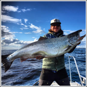 Trosa Fishing Guide, salmon fishing