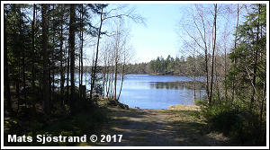 B&aring;tis&auml;ttningplats i nord&ouml;stra delen av &Ouml;rsj&ouml;n