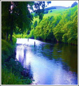 Laxfiske från River Tweed