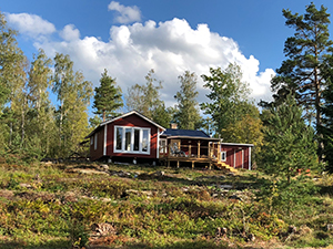 Stuga vid Vänern