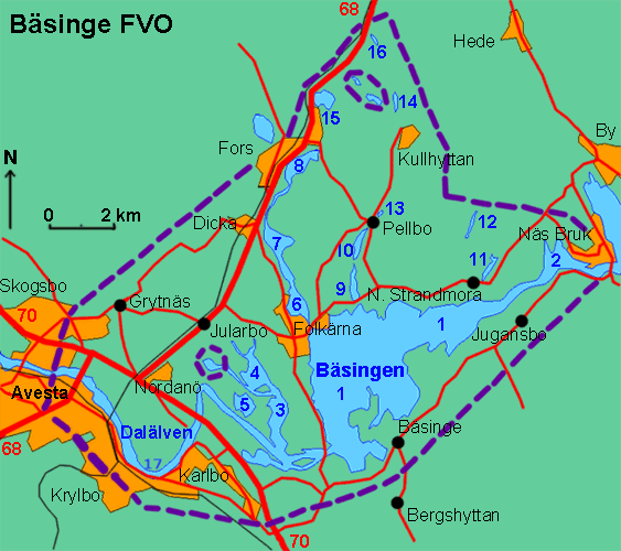 Karta &ouml;ver B&auml;singe FVO