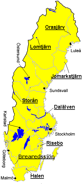 Dalälven i Dalarna, Gästrikland, Uppland. Sportfiske